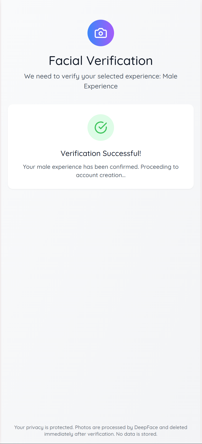 Successful Verification